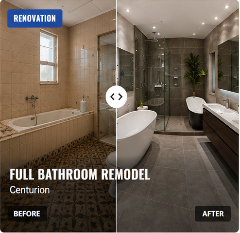 Full Bathroom Remodel in Centurion